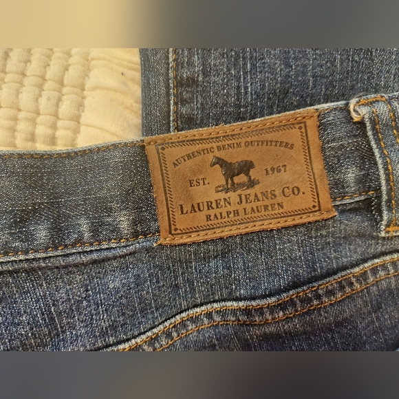 Ralph Lauren Women's Boot Cut Jeans in Blue - Picture 8 of 8